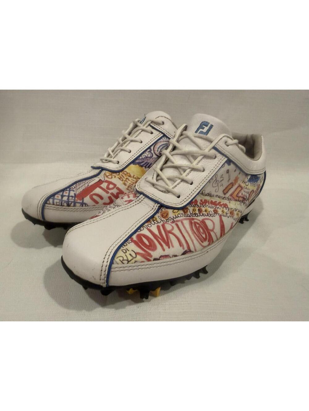 FootJoy LoPro Collection Graffiti Art Women's Golf Shoes Size 7